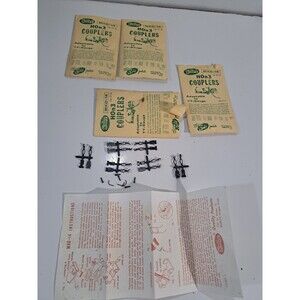Lot: 4 Kadee MKD-14 HOn3/TT Gauge Model Railroad Couplers (Read)